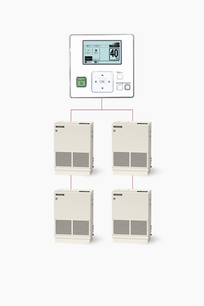 Small Floor Type Inverter Dehumidifier Reheating Only_1