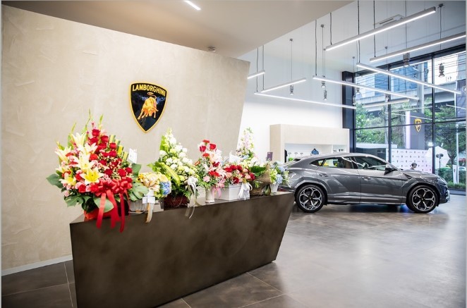 Lamborghini Bangkok Showroom